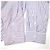 Autre Marque Camicia in cotone a righe asimmetriche Danke Schon Bianco Rosso Blu - vista 7