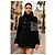 Chanel Stille Luxusjacke aus schwarzer Kaschmir 40 FR - Ansicht 7