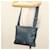 Borsa a spalla in pelle blu Auth bs26901 VERSACE  - vista 23