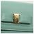 Portafoglio in pelle Salvatore Ferragamo blu turchese oro Auth 127952V - vista 17