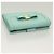 Portafoglio in pelle Salvatore Ferragamo blu turchese oro Auth 127952V - vista 5