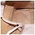 Céline Borsa tote in pelle Celine Horizontalkava rosa oro Auth hk2816 D'oro - vista 21