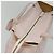 Céline Borsa tote in pelle Celine Horizontalkava rosa oro Auth hk2816 D'oro - vista 6
