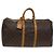 LOUIS VUITTON Monogram Keepall 55 Borsa Boston M41424 LV Auth am8624 Monogramma