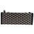 GOYARD Borsa a spalla con catena a spina di pesce in pelle PVC nera e argento Auth 115239SM Nero - vista 13