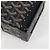 GOYARD Borsa a spalla con catena a spina di pesce in pelle PVC nera e argento Auth 115239SM Nero - vista 15