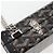 GOYARD Borsa a spalla con catena a spina di pesce in pelle PVC nera e argento Auth 115239SM Nero - vista 19