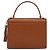 Borsa a mano VALENTINO in pelle 2 vie marrone oro Auth BA2171 D'oro - vista 2