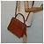 Borsa a mano VALENTINO in pelle 2 vie marrone oro Auth BA2171 D'oro - vista 23