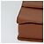 Borsa a mano VALENTINO in pelle 2 vie marrone oro Auth BA2171 D'oro - vista 9