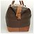 Céline Borsa Boston in tela Macadam CELINE in pelle PVC marrone oro Auth 121130 D'oro - vista 4