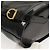 Zaino Gancini in smalto nero e oro Auth 125955 di Salvatore Ferragamo - vista 18