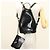 Zaino Gancini in smalto nero e oro Auth 125955 di Salvatore Ferragamo - vista 25