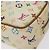 LOUIS VUITTON Trousse Wapity Multicolore Monogramma Bianco M58033 LV Auth 127417 - vista 7