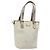 Borsa Tote GUCCI GG Supreme PVC Bianco Oro 189897 Auth ep9198 D'oro