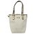 Borsa Tote GUCCI GG Supreme PVC Bianco Oro 189897 Auth ep9198 D'oro - vista 13