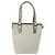 Borsa Tote GUCCI GG Supreme PVC Bianco Oro 189897 Auth ep9198 D'oro - vista 2