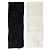 Set di sciarpe Chanel nero e bianco in cashmere e modal CC Multicolore