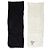 Set di sciarpe Chanel nero e bianco in cashmere e modal CC Multicolore - vista 2