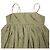Autre Marque nano universe LB.03 Twill Camisole Bluse mit Waschern Grün - Ansicht 4