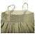 Autre Marque nano universe LB.03 Twill Camisole Bluse mit Waschern Grün - Ansicht 5