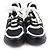 Sneakers alte Monogram Louis Vuitton 35.5 Nero Bianco - vista 4