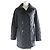 Autre Marque Abrigo acolchado de doble botonadura Mackintosh Negro 36