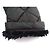 Autre Marque Abrigo acolchado de doble botonadura Mackintosh Negro 36 - vista 11