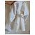 Mini vestido Gas branco de algodão com renda sangallo e paetês - vista 11