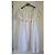 Mini vestido Gas branco de algodão com renda sangallo e paetês - vista 3