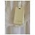 Mini vestido Gas branco de algodão com renda sangallo e paetês - vista 7
