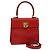 Céline Borsa a mano CELINE in pelle 2 vie rossa oro Auth 127535 Rosso D'oro