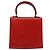 Céline Borsa a mano CELINE in pelle 2 vie rossa oro Auth 127535 Rosso D'oro - vista 2
