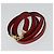 Céline Borsa a mano CELINE in pelle 2 vie rossa oro Auth 127535 Rosso D'oro - vista 22