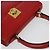 Céline Borsa a mano CELINE in pelle 2 vie rossa oro Auth 127535 Rosso D'oro - vista 6