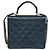 CHANEL Matelasse Chain Shoulder Bag Leather 2way Green Gold CC Auth 125767 Golden - view 2