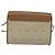 Borsa a spalla in tela a nido d'ape PVC beige Auth BA3448 Christian Dior - vista 2