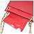 Céline Borsa a spalla CELINE in pelle rossa e oro Auth 127536 Rosso D'oro - vista 17