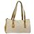 PRADA Borsa a mano trapuntata in nylon beige argento autentica ki5791