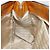 PRADA Borsa a mano trapuntata in nylon beige argento autentica ki5791 - vista 21