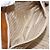 PRADA Borsa a mano trapuntata in nylon beige argento autentica ki5791 - vista 22