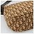 Borsa a spalla in tela Trotter Christian Dior marrone oro Auth 127684 - vista 14