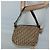 Borsa a spalla in tela Trotter Christian Dior marrone oro Auth 127684 - vista 19