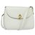 Borsa a Spalla GUCCI in Pelle Bianca e Oro Auth hk2861 Bianco D'oro