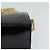 Borsa a spalla Gancini Chain di Salvatore Ferragamo in vernice nera e oro Auth 129160 Nero D'oro - vista 14