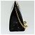 Borsa a spalla Gancini Chain di Salvatore Ferragamo in vernice nera e oro Auth 129160 Nero D'oro - vista 3