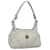 MCM Shoulder Bag Leather White Silver Auth 129389 Silvery  - view 1