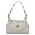 MCM Shoulder Bag Leather White Silver Auth 129389 Silvery  - view 13