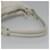 MCM Shoulder Bag Leather White Silver Auth 129389 Silvery  - view 7