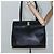 Borsa tote in pelle nera e oro Auth 125813 di Salvatore Ferragamo Nero D'oro - vista 19